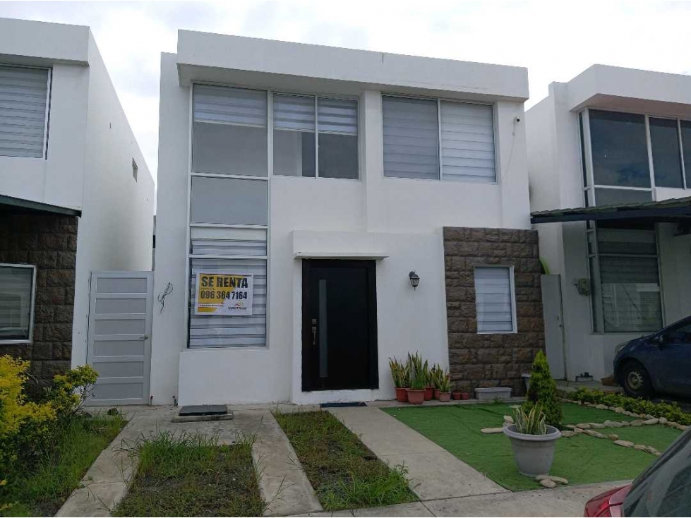 Alquilo casa amoblada en urb.privada Marina Bay - 1