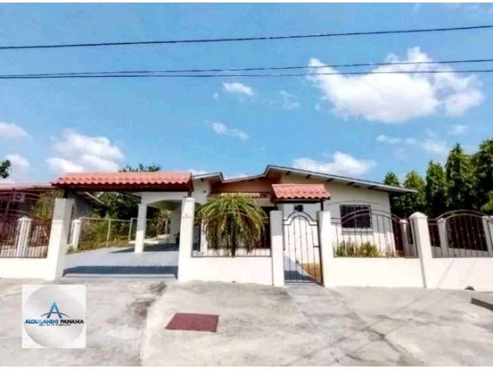 Alquilo casa full amoblada en San Pablo Viejo, David - 1