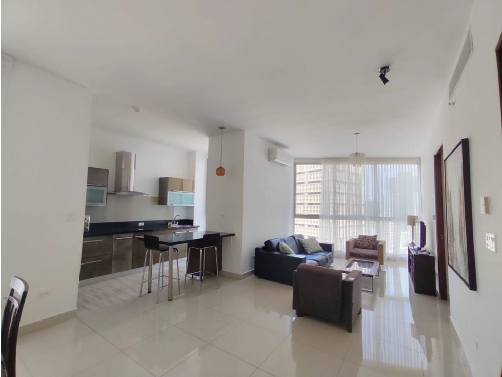 Alquilo Denovo Obarrio amoblado una recámara