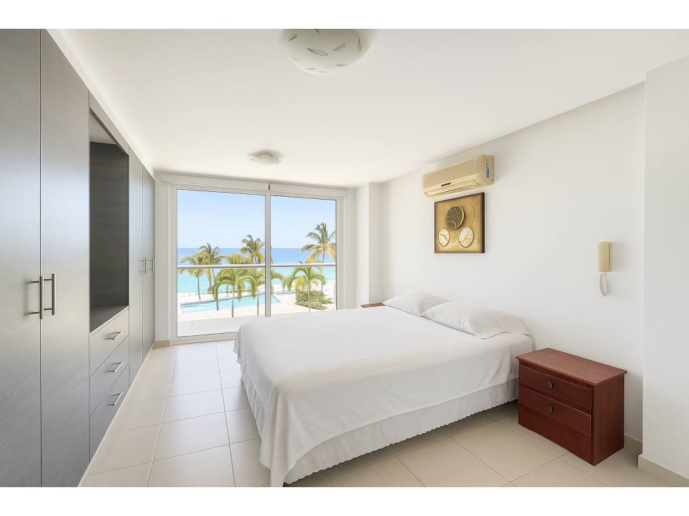 Departamento amoblado de 2 dormitorios en Mykonos, Manta