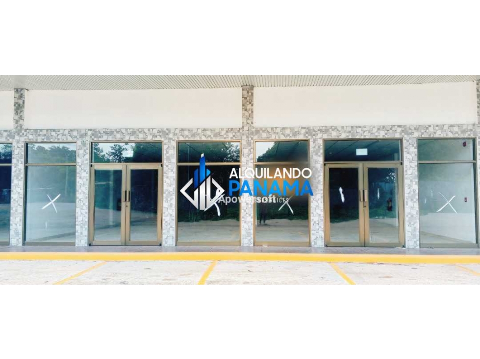 Alquilo grandes locales comerciales en Ciudad de David!