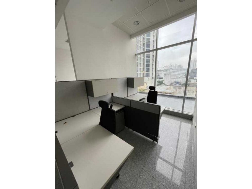 ALQUILER OFICINAAMOBLADA HABITATS AREA BANCARIA 80 M2 MTTO INCLUIDO — foto 2
