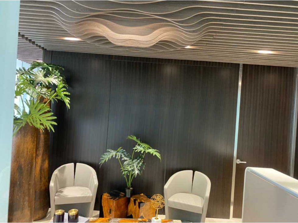 ALQUILER OFICINA AMOBLADA EN TORRE BICSA PISO ALTO 165 M2 — foto 2