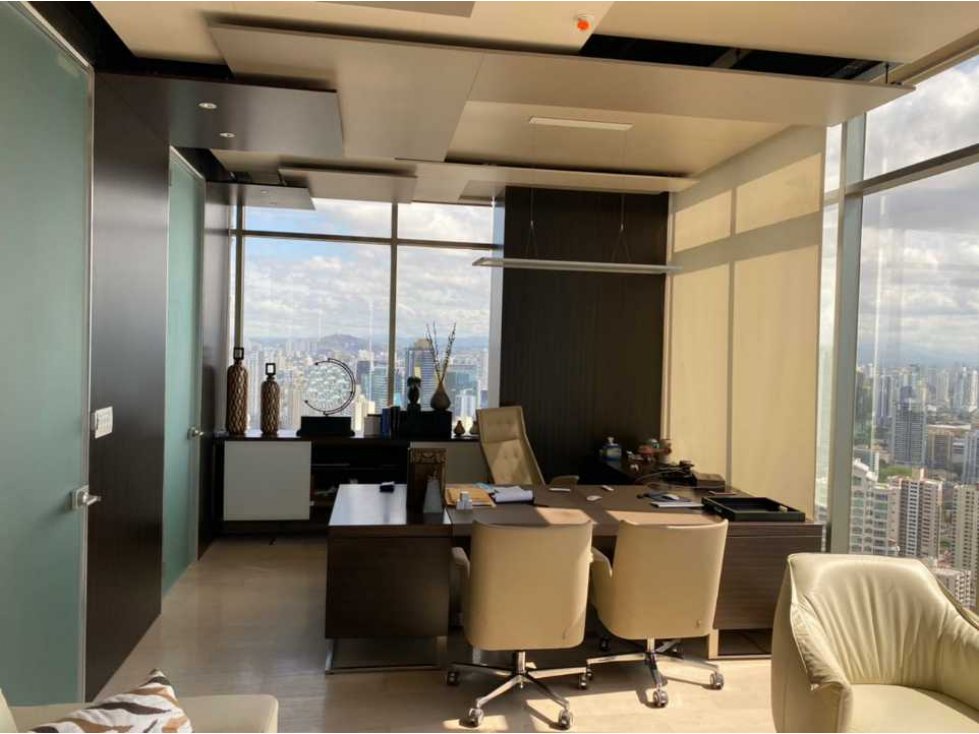 ALQUILER OFICINA AMOBLADA EN TORRE BICSA PISO ALTO 165 M2 — foto 4