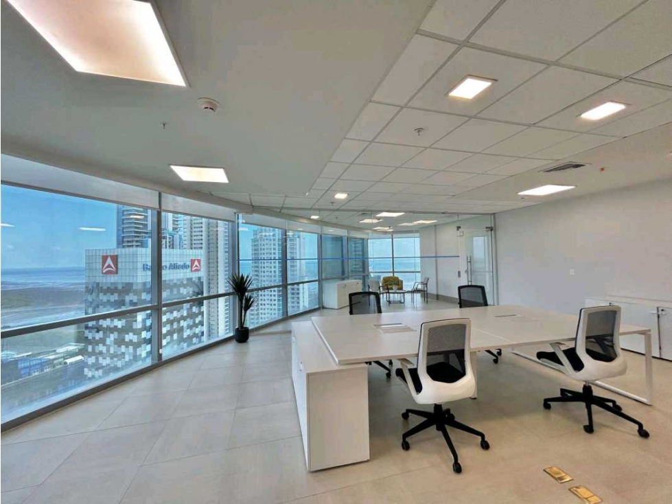 ALQUILO OFICINA AMOBLADA FINANCIAL PARK COSTA DEL ESTE