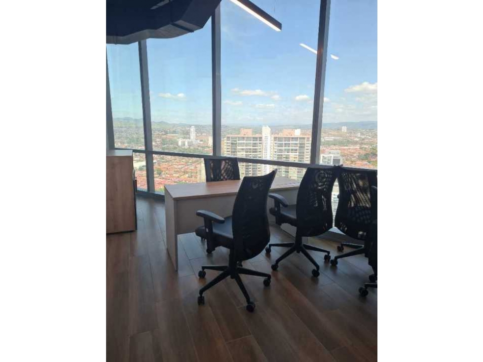 ALQUILO OFICINAS DESDE 94m2 AMOBLADAS FINANCIAL PARK COSTA DEL ESTE