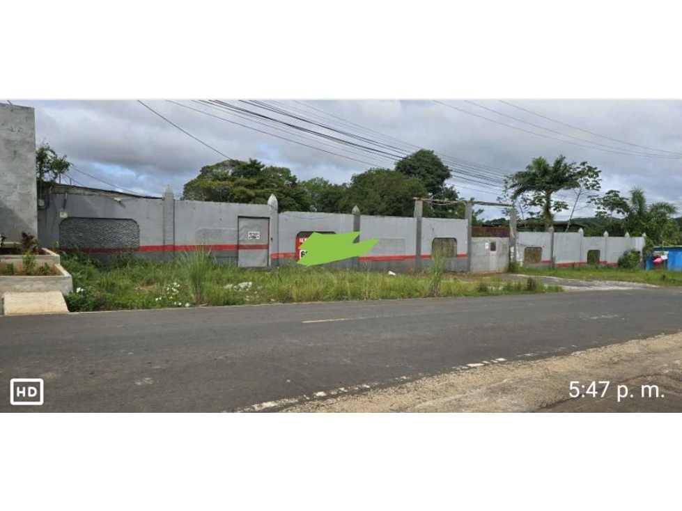 ALQUILO TERRENO EN ARRAIJAN VISTA ALEGRE 6000MTS
