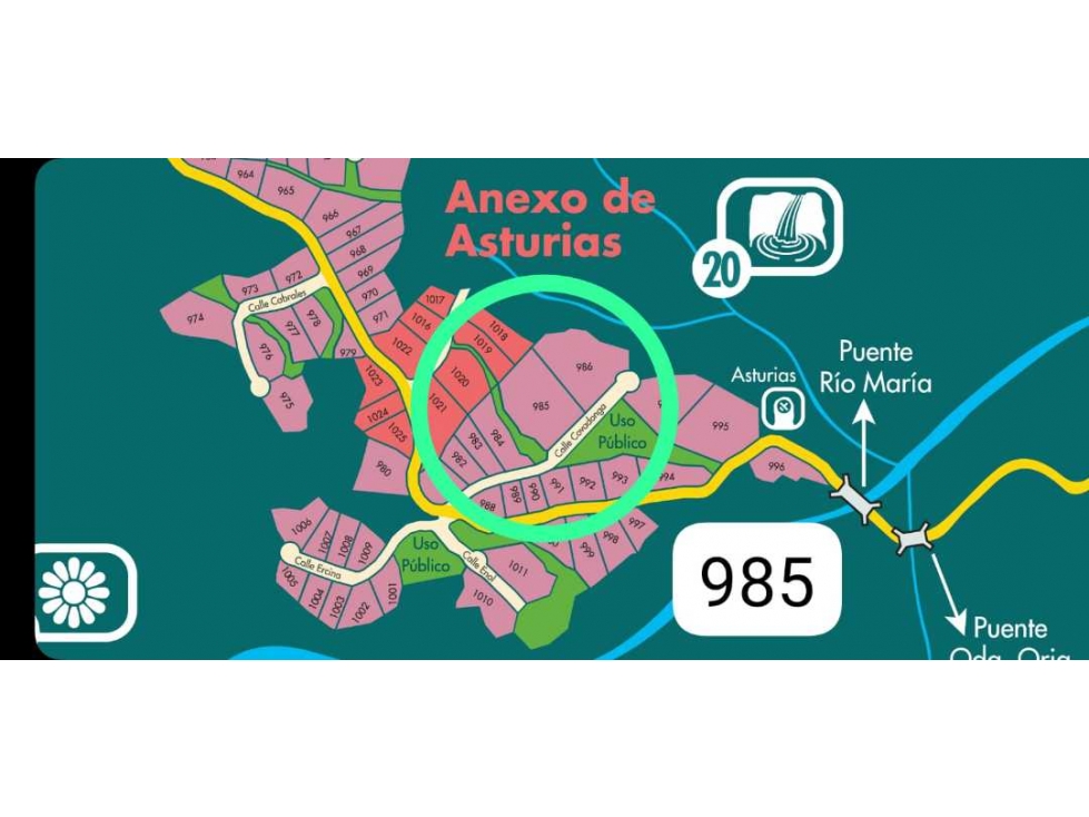 LOTE EN VENTA ALTOS DEL MARIA (ASTURIAS) - RM.P - 2