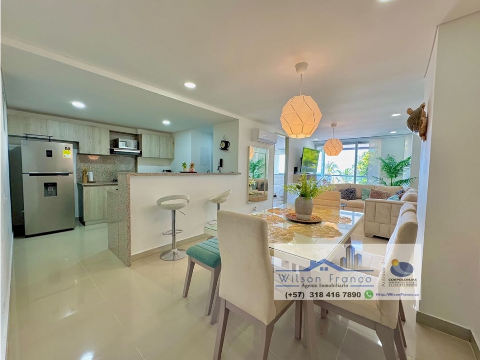 AMOBLADO | Apartamento En Venta | Barrio Crespo | Cartagena — foto 2
