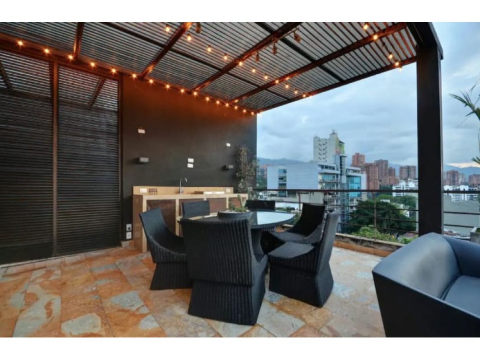Amoblado Espectacular Penthouse en el Poblado - Medellín — foto 5