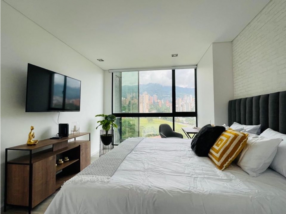 Amoblado Espectacular Piso 19 Poblado - Medellin — foto 6