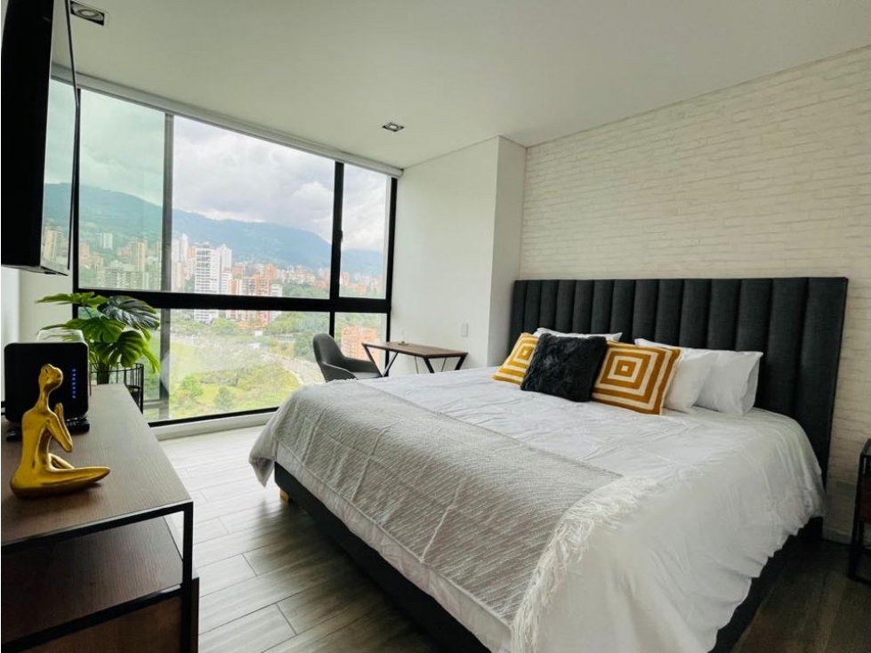 Amoblado Espectacular Piso 19 Poblado – Medellin foto 13