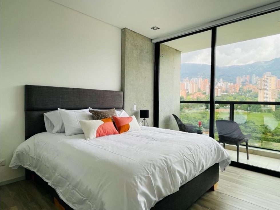 Amoblado Espectacular Piso 19 Poblado – Medellin foto 15