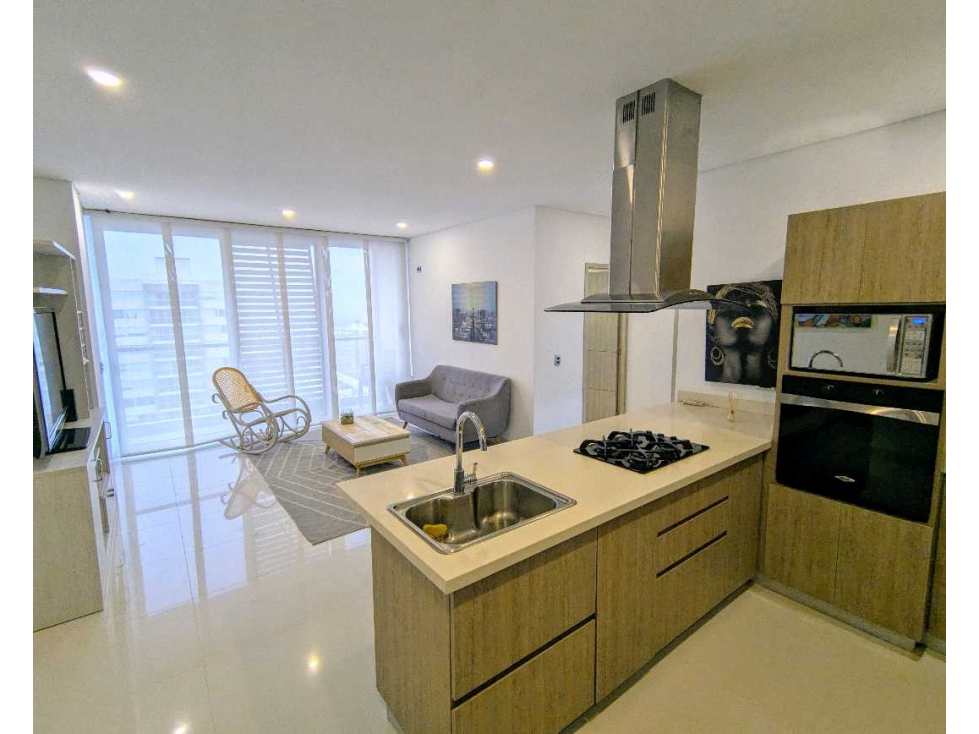 AMOBLADO EXCLUSIVO, 2 ALCOBAS, POR MESES, VILLA SANTOS