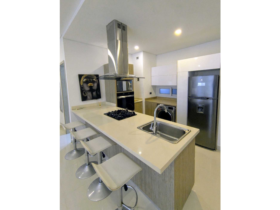 AMOBLADO EXCLUSIVO, 2 ALCOBAS, POR MESES, VILLA SANTOS — foto 2