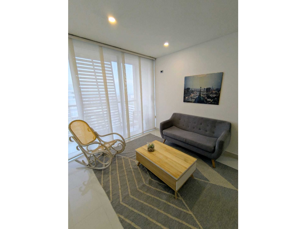AMOBLADO EXCLUSIVO, 2 ALCOBAS, POR MESES, VILLA SANTOS — foto 4