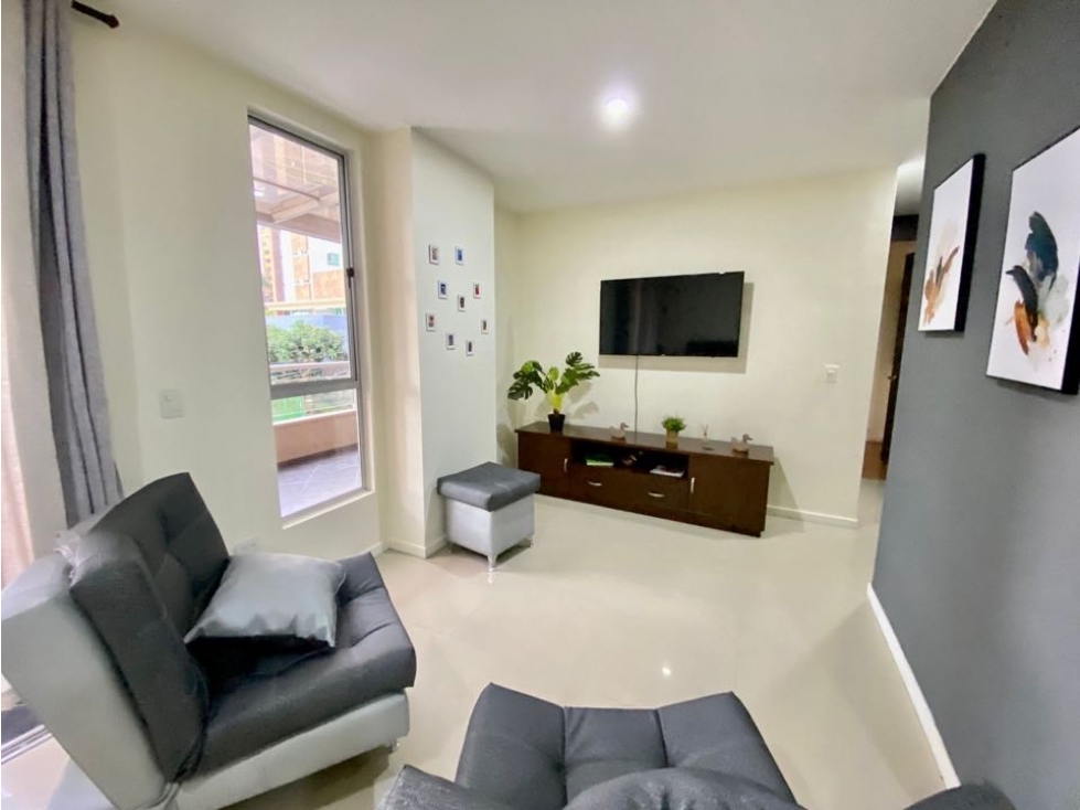 Amoblado Hermoso Apartamento 3H Poblado - Medellín — foto 4