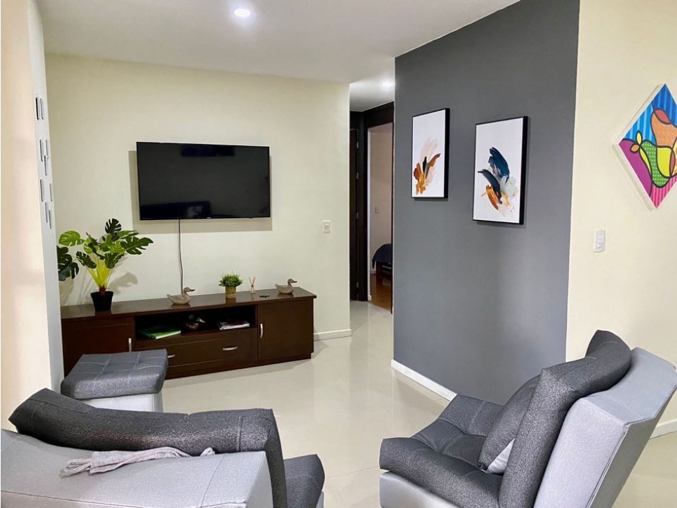 Amoblado Hermoso Apartamento 3H Poblado - Medellín — foto 6