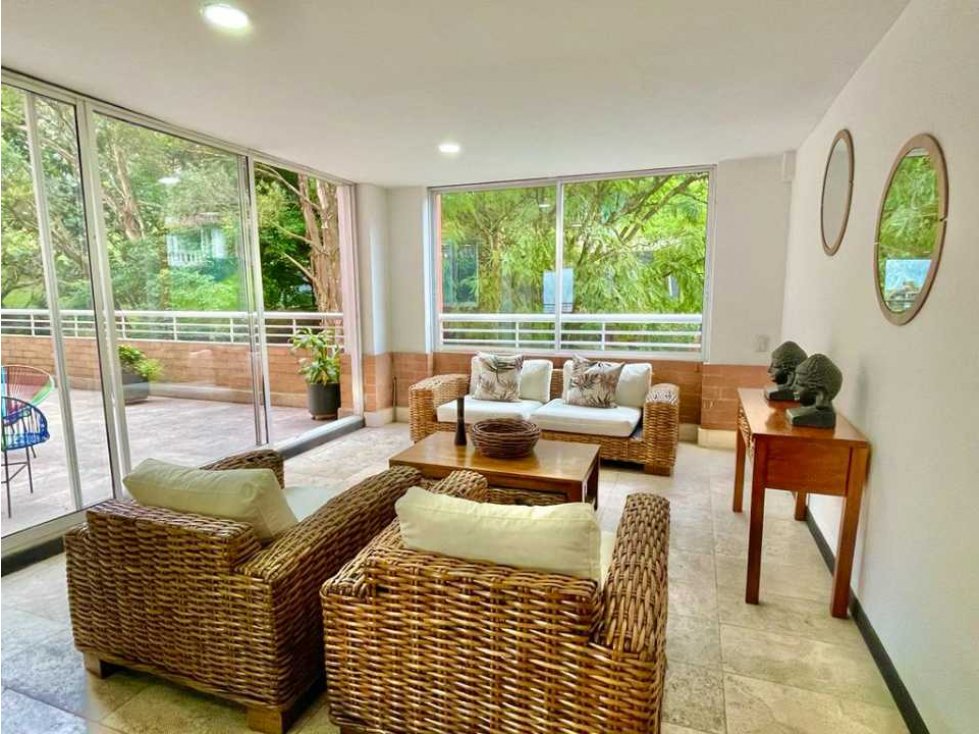 Amoblado Hermoso Apartamento de 4 Habitaciones en el Poblado-Medellín — foto 6