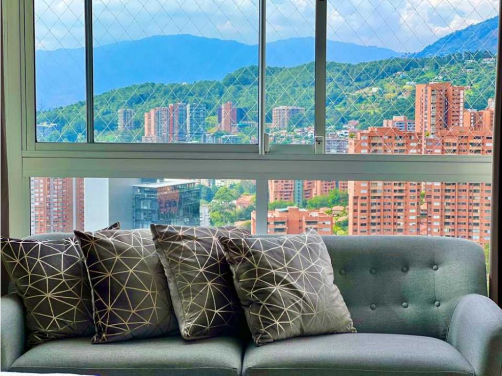 Amoblado Hermoso Piso 24 Calera - Medellin — foto 6