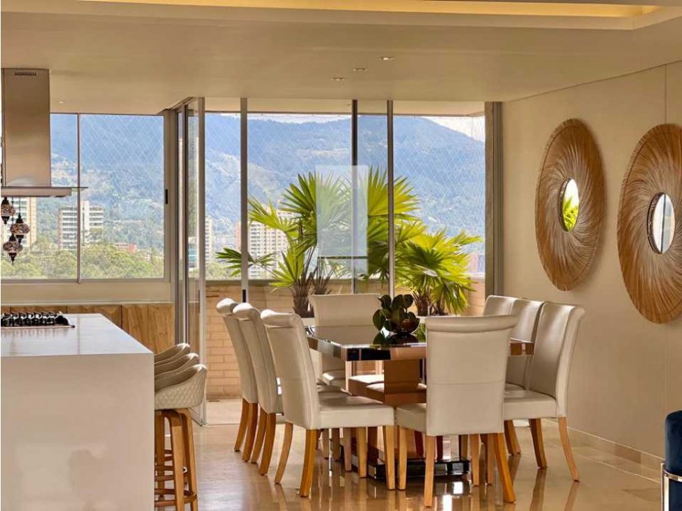 Amoblado Hermoso Piso 24 Calera - Medellin