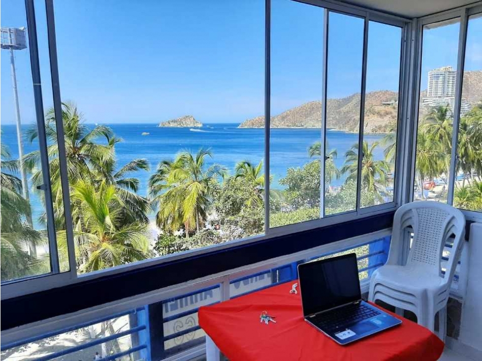 Amplio apartamento frente al mar, en Santa Marta — foto 2