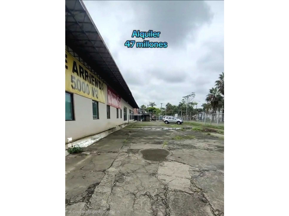 Bodegas oficinas y amplia vitrina cra 8a al lado del.Parque de la.Caña