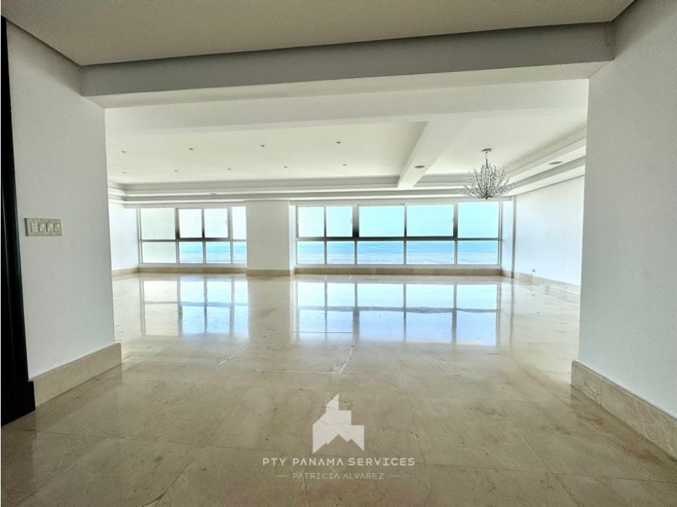 AMPLIO y LINDO APARTAMENTO EN ALQUILER FRENTE AL MAR | COSTA DEL ESTE