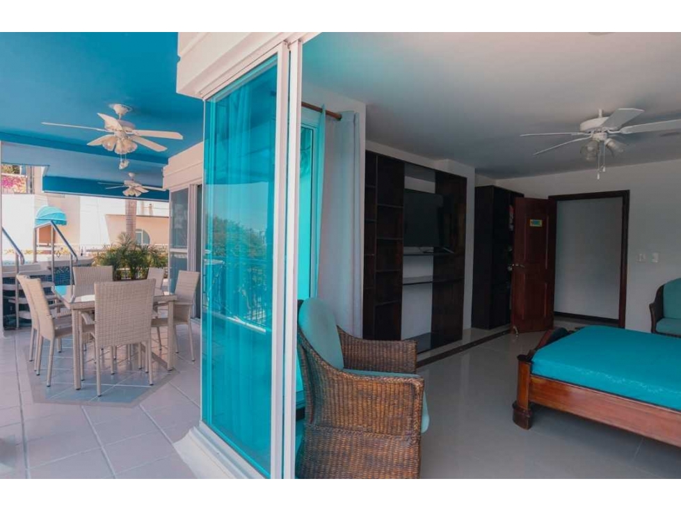 Amplio y remodelado apartamento amoblado 174m2, cascadas del rodadero