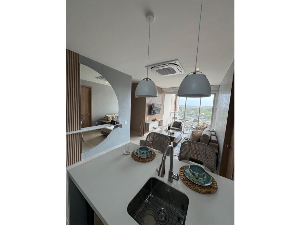 APARTAMENTO AMOBLADO EN ARRIENDO EN ZONA NORTE - CARTAGENA — foto 4