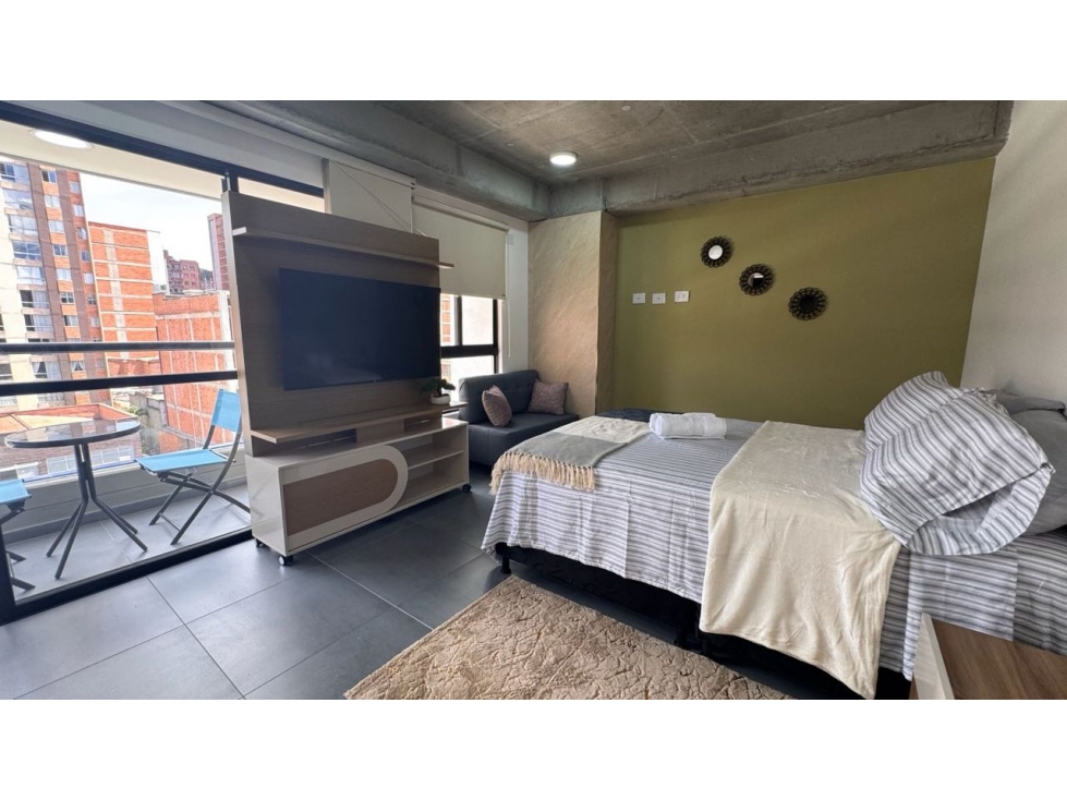 Aparta estudio amoblado en venta@- airbnb — foto 3