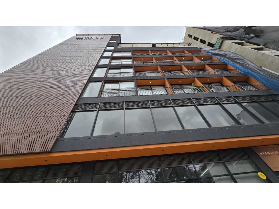Apartaestudio Amoblado Renta Corta 23.65+15m2 Mezanine Chico II
