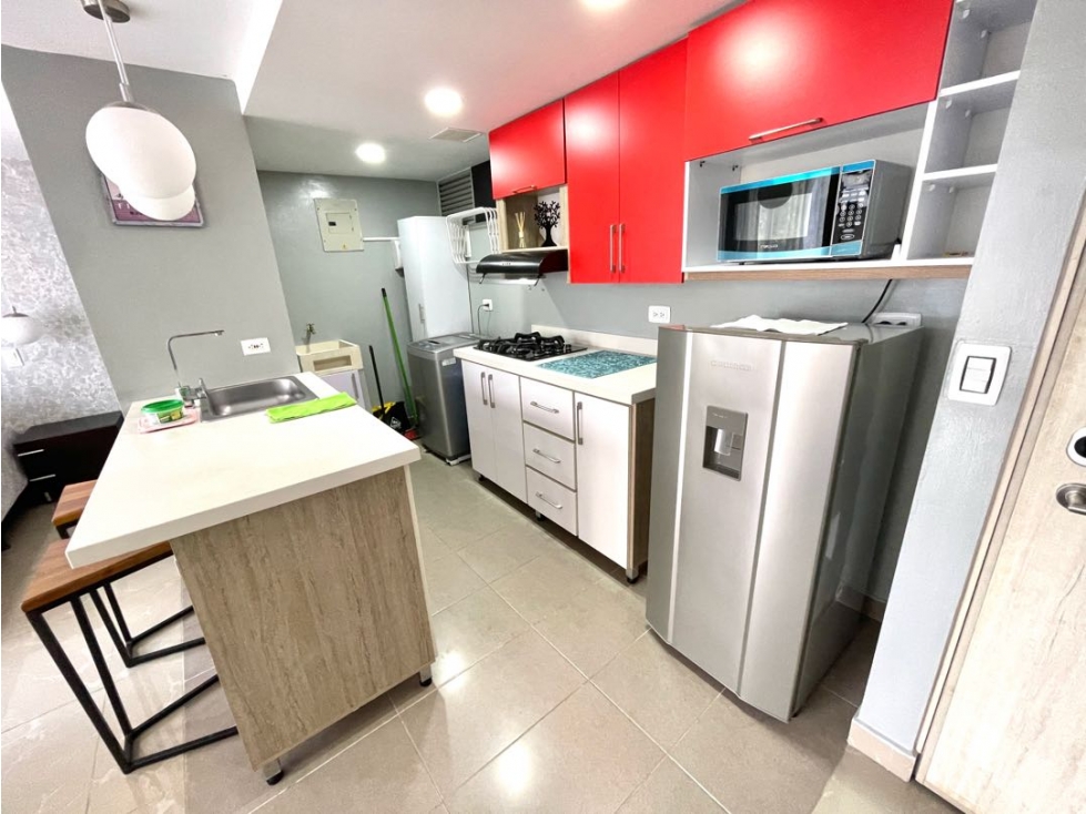 Aparta estudio sector poblado transversal inferior. — foto 4