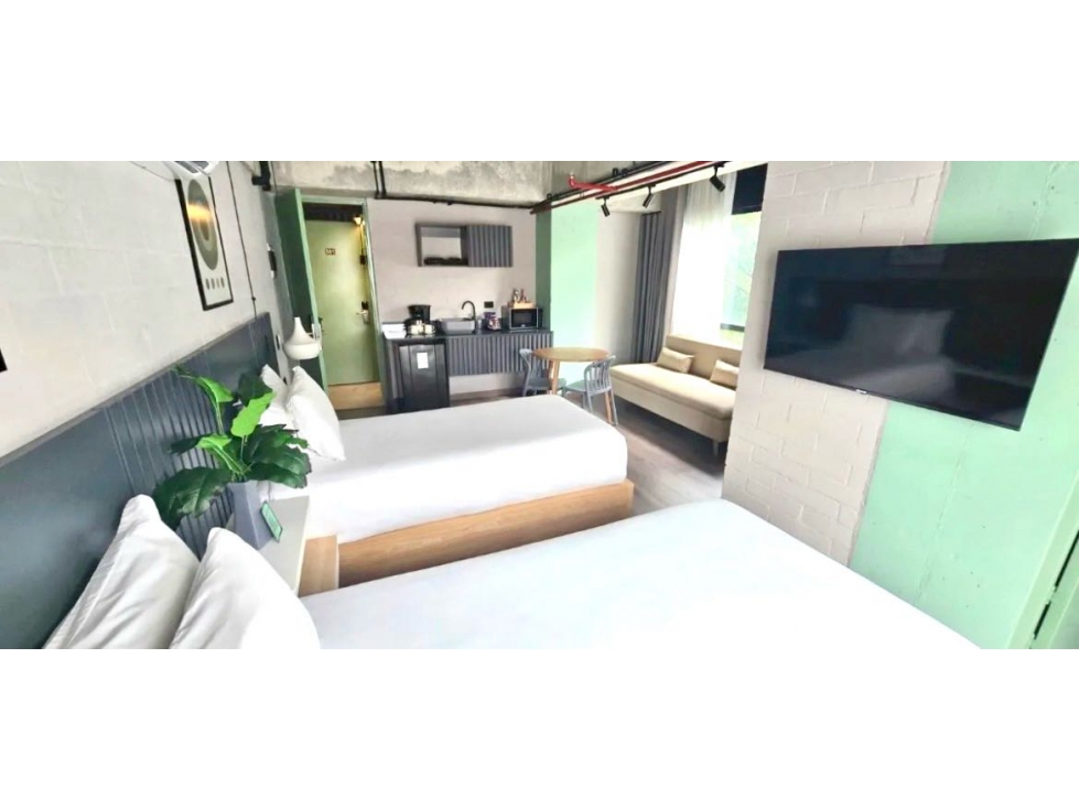 Aparta Suite para Airbnb cerca al Segundo Parque de Laureles