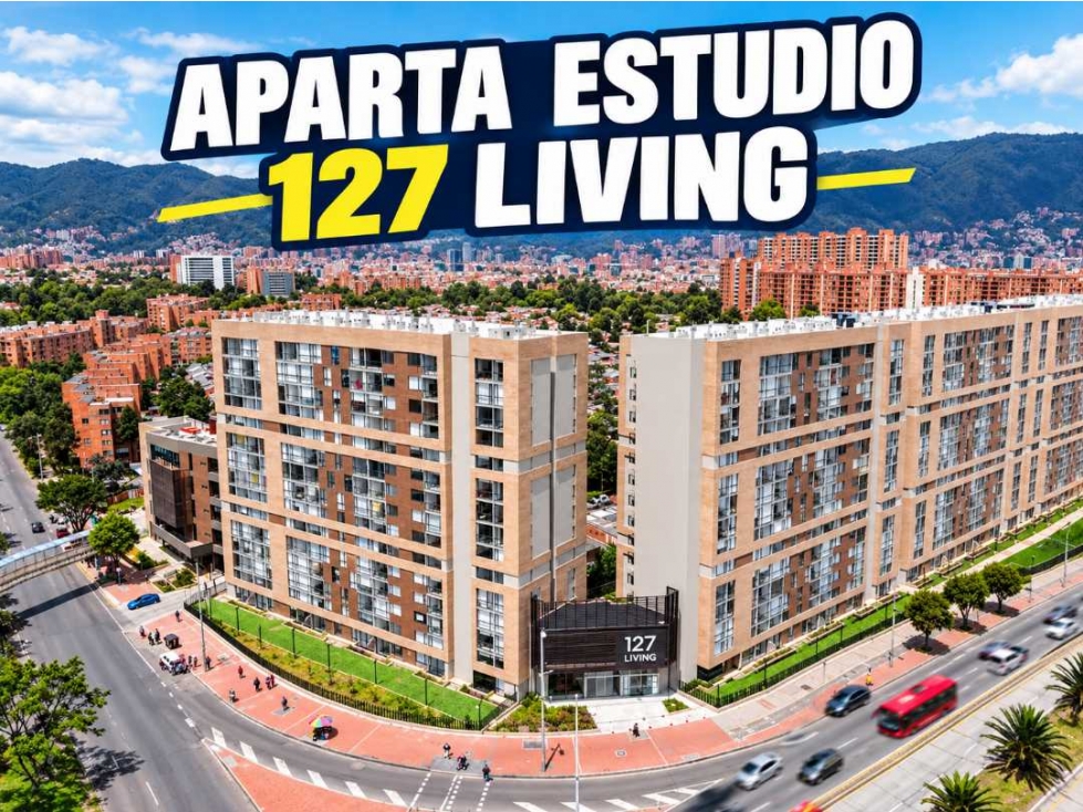 Apartaestudio 127 living Niza Cordoba