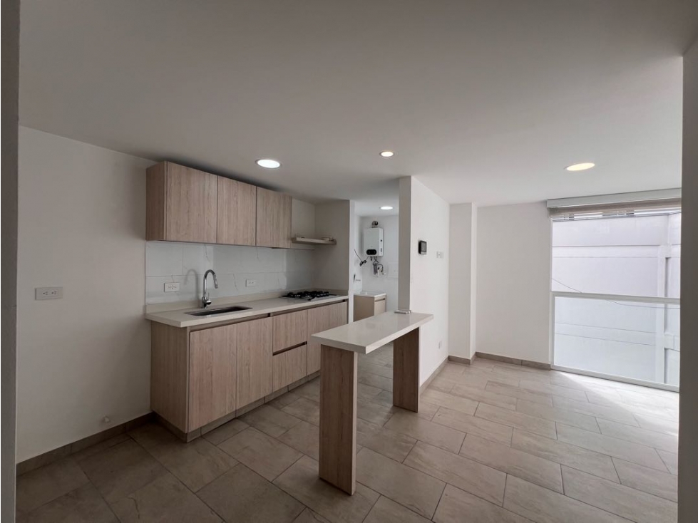 Apartaestudio 1 alcoba balcón San Jorge Manizales