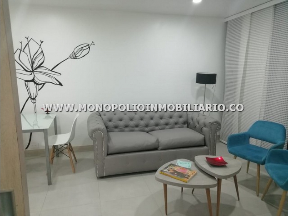 APARTAESTUDIO AMOBLADO EN RENTA - EL POBLADO COD: 13066 - 2