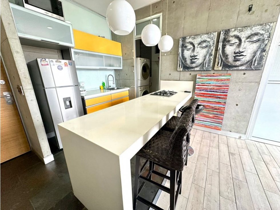 Apartaestudio amoblado en alquiler en Ciudad Jardín J.C — foto 3