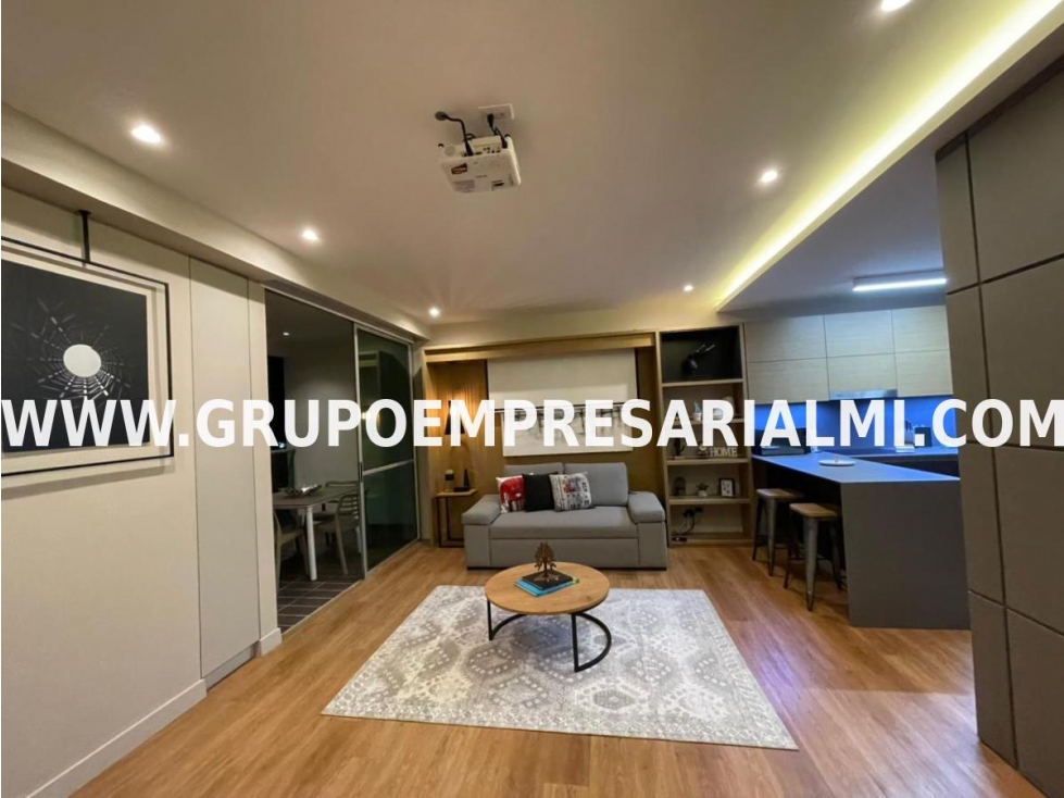 APARTAESTUDIO AMOBLADO EN ARRIENDO - SECTOR EL POBLADO COD: 34035
