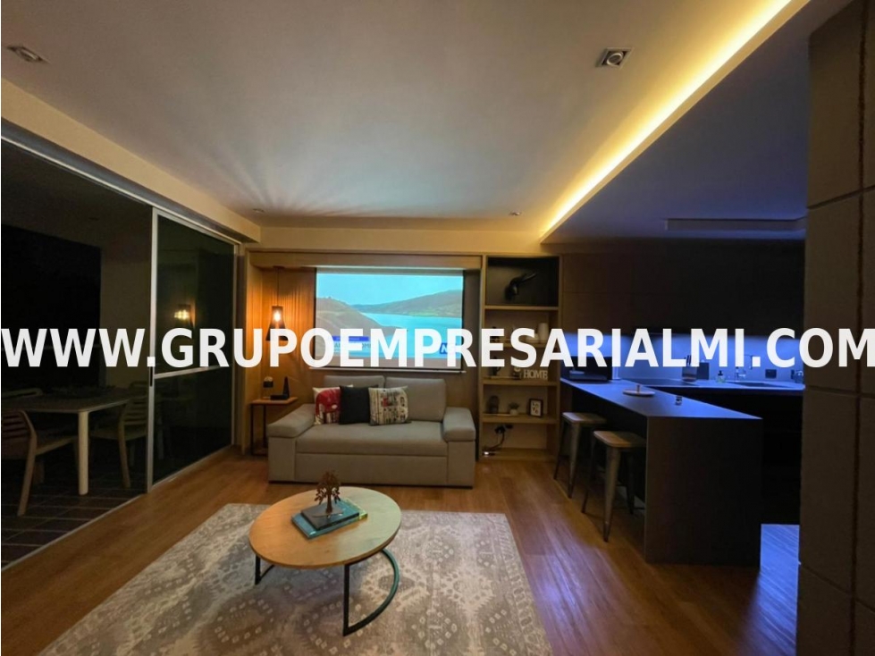 APARTAESTUDIO AMOBLADO EN ARRIENDO - SECTOR EL POBLADO COD: 34035 — foto 3