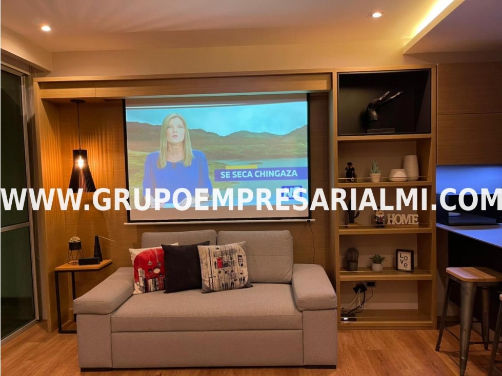 APARTAESTUDIO AMOBLADO EN ARRIENDO - SECTOR EL POBLADO COD: 34035 — foto 6