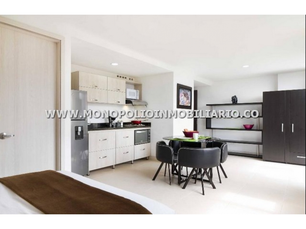 APARTAESTUDIO AMOBLADO EN ARRIENDO - SECTOR EL TESORO COD: 7868 — foto 5