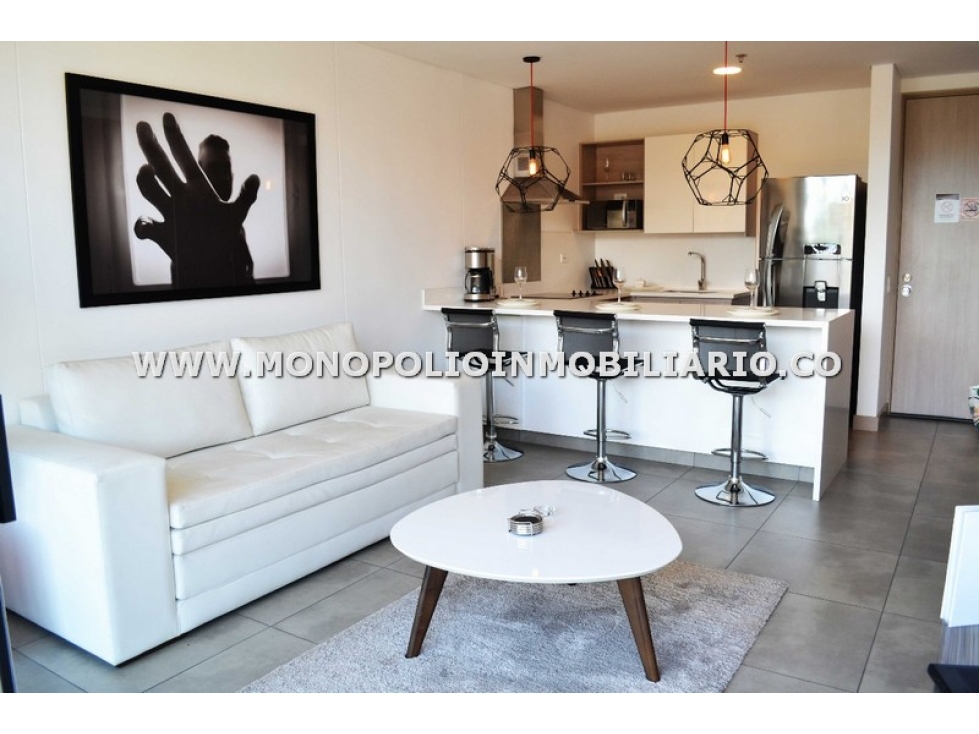 APARTAESTUDIO AMOBLADO EN ARRIENDO - SECTOR EL TESORO COD: 18810