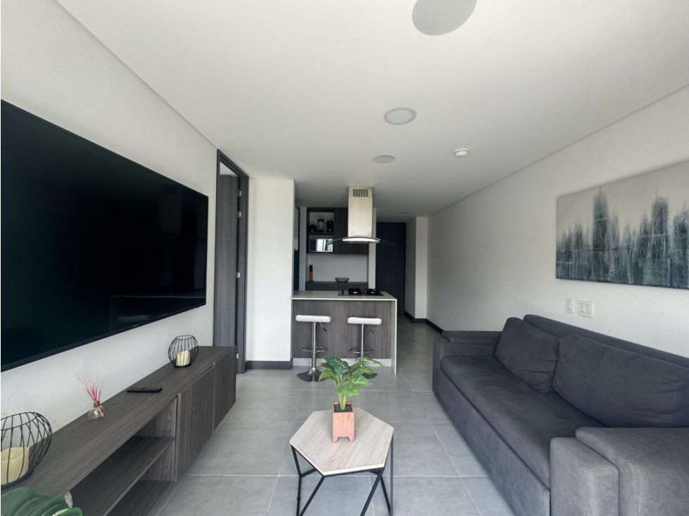 Apartaestudio en arriendo Medellín Sector Ciudad del Río SIN MUEBLES — foto 2