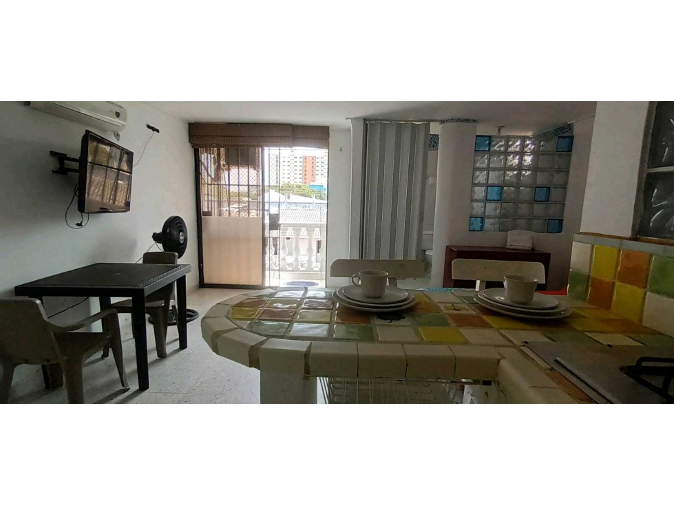 APARTAESTUDIO AMOBLADO EN ARRIENDO EN BOSTON BARRANQUILLA