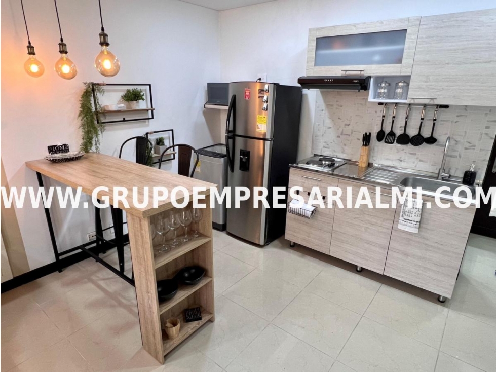 APARTAESTUDIO AMOBLADO EN ARRIENDO - SECTOR PROVENZA COD: 32573 — foto 4