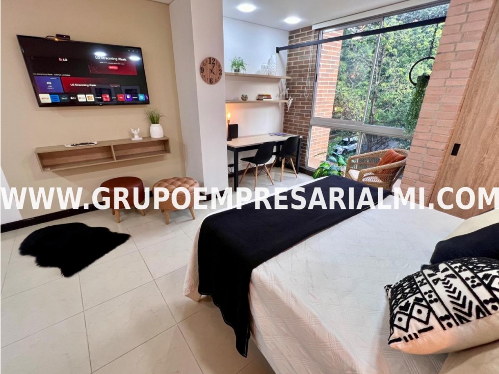 APARTAESTUDIO AMOBLADO EN ARRIENDO - SECTOR PROVENZA COD: 32573 — foto 5