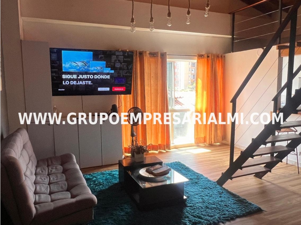 APARTAESTUDIO AMOBLADO EN ARRIENDO - SECTOR LA CANDELARIA COD: 32602