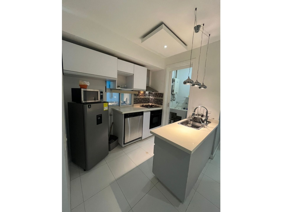 APARTAESTUDIO AMOBLADO EN ARRIENDO EN BOCAGRANDE - CARTAGENA — foto 3