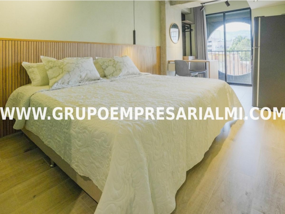 APARTAESTUDIO AMOBLADO EN ARRIENDO - SECTOR LOS ALPES COD: 33216 — foto 6